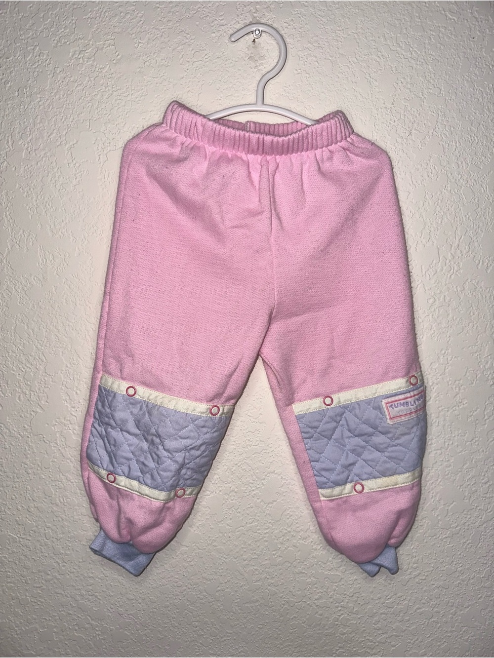 Vintage Carters “Tumbling Toddler” Toddler Quilted Pullover Set Size 2T - Picture 6 of 10